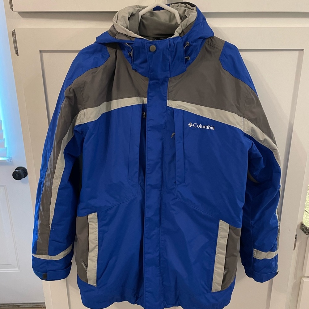 Columbia Men’s Omni Heat Interchangeable Winter Coat/Ski Jacket, Size Large